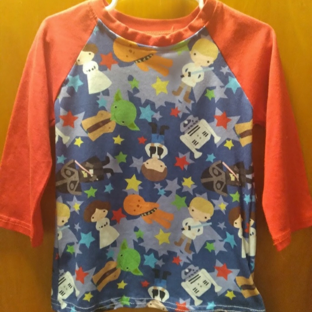 Boys Star Wars Raglan